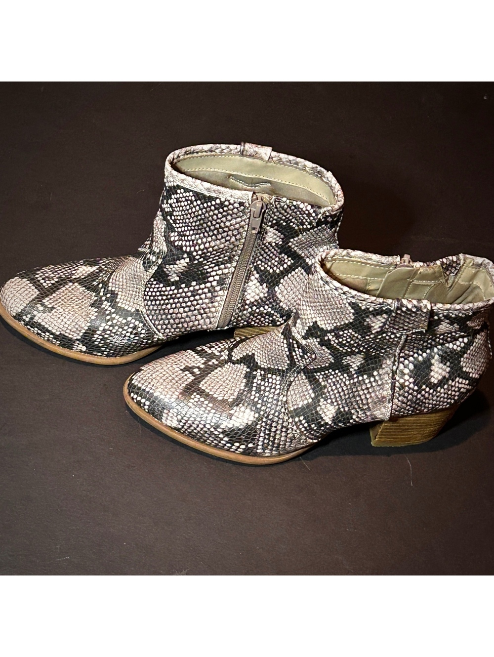 Carlos Santana Rowan Faux Snake Cowboy Booties